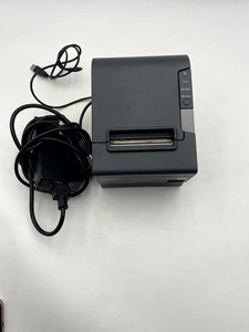 Epson M244A Point of Sale Thermo Bondrucker schwarz mit Adapter/Netzkabel - Bild 1 von 11