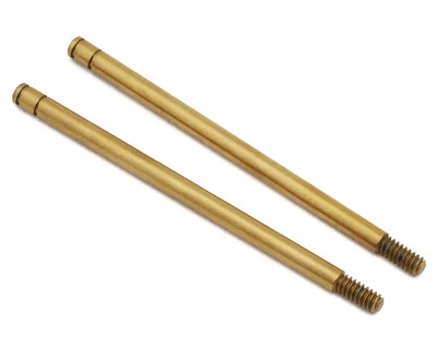 Team Associated RC10 Factory Team 1.32 Gold Shock Shafts (2) [ASC6416] - Image 1 of 2