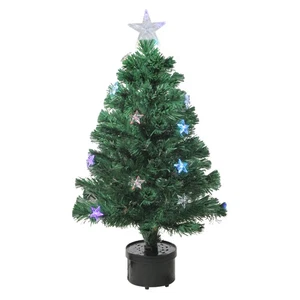 Northlight 3' Color Changing Fiber Optic Christmas Tree with Stars - Picture 1 of 2
