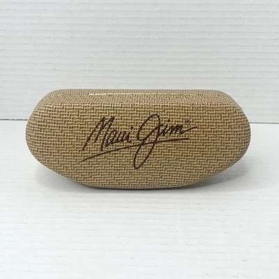 Gafas de sol Maui Jim ojos imitación bambú cesta tejido almeja dura beige Foto 1 de 4