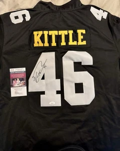 George Kittle #46 Signed Autographed IOWA HAWKEYES Jersey (JSA) COA (49ers) - Picture 1 of 4