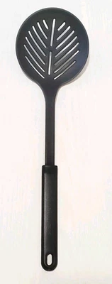 Calphalon Black Nylon Skimmer Strainer Slotted Spoon Heat Resistant 14.75" USA - Image 1 of 3