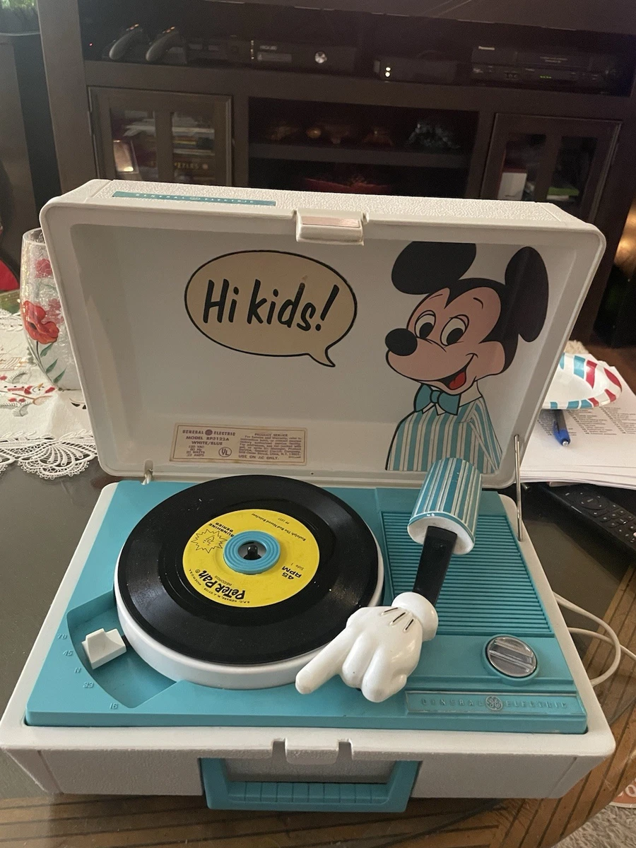 Vintage Mickey Mouse Record Player In Vintage Record Players for