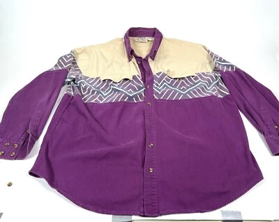 Vintage Gordon James Western Shirt Button Up Long Sleeve Mens Sz. XXL - Image 1 of 4