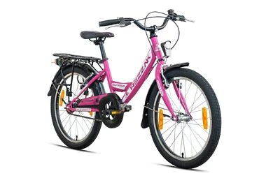 20 Zoll Kinderffahrrad Mädchenfahrrad mit Rücktrittbremse RH 33 Pink  Neu -044 - Bild 1 von 4