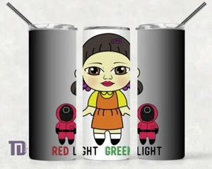 Squid Game red light green light Tumbler - Picture 1 of 11