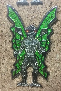 West Virginia 2016 Odyssey of the Mind WF Pin DETAILED Folklore Creature MOTHMAN - Picture 1 of 1