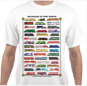 Maglietta Ferrovie di Fort Worth Railroad di Andy Fletcher - Foto 1 di 1
