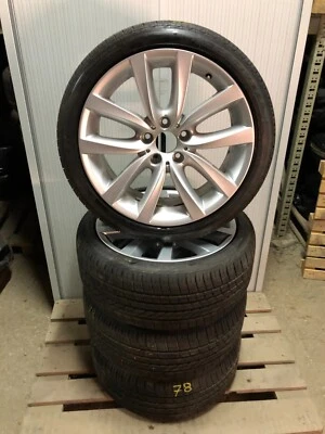 Original BMW Sommerräder Sommerreifen 5er F10 F11 Styling 331 19 Zoll - Bild 1 von 4