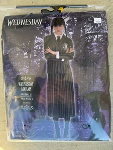 Adult Size 2-4 WEDNESDAY ADDAMS NEVERMORE ACADEMY UNIFORM Costume NEW - Picture 1 of 1