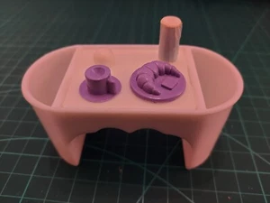 Vintage Barbie Breakfast In Bed Tray - Picture 1 of 6