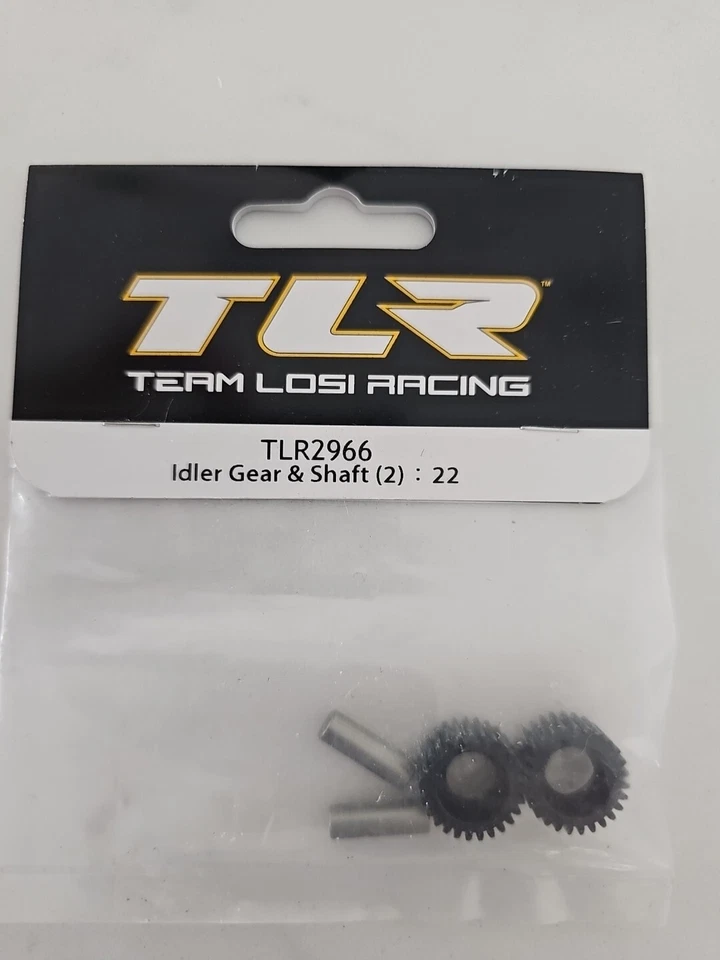 Team Losi Racing Idler Gear & Shaft 2 22 TLR2966  - Image 1 of 1