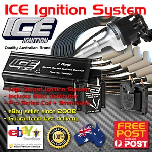 Kit de encendido ICE Cleveland distribuidor de billetes caja de control de alta salida bobina cables - Imagen 1 de 6