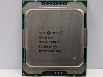 Intel Xeon E5-2683 V4 16 Core 2.10GHz 40MB CPU Processor - SR2JT - Image 1 of 2