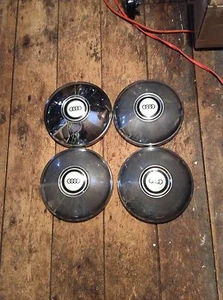 Audi Dog Dish Poverty Hubcaps - Picture 1 of 2