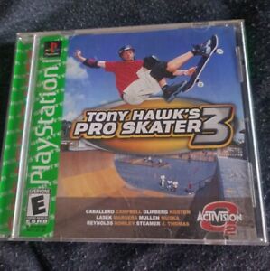Tony Hawk's Pro Skater 3 Sony PlayStation 1 2001 PS1 Complete CIB Greatest Hits