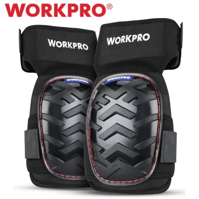 Rodilleras WORKPRO construcción para trabajo con correa antideslizante rodilleras profesionales Foto 1 de 4