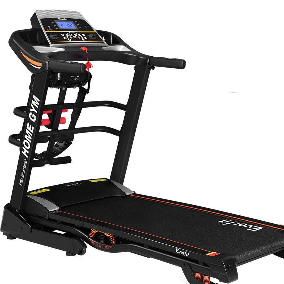 NNEDSZ Electric Treadmill 480mm 18kmh 3.5HP Auto Incline Home Gym Run Exercise M - Image 1 of 4