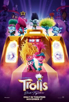 Trolls Band Together 2023 PREMIUM Movie POSTER MADE IN USA - CIN762 - Image 1 of 4