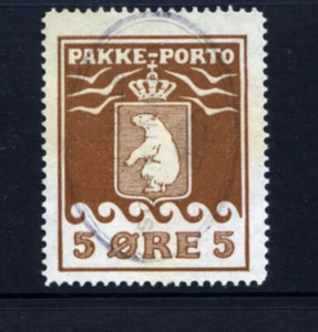 Greenland Scott Q3 5 Øre Parcel Post Fine used - Picture 1 of 2