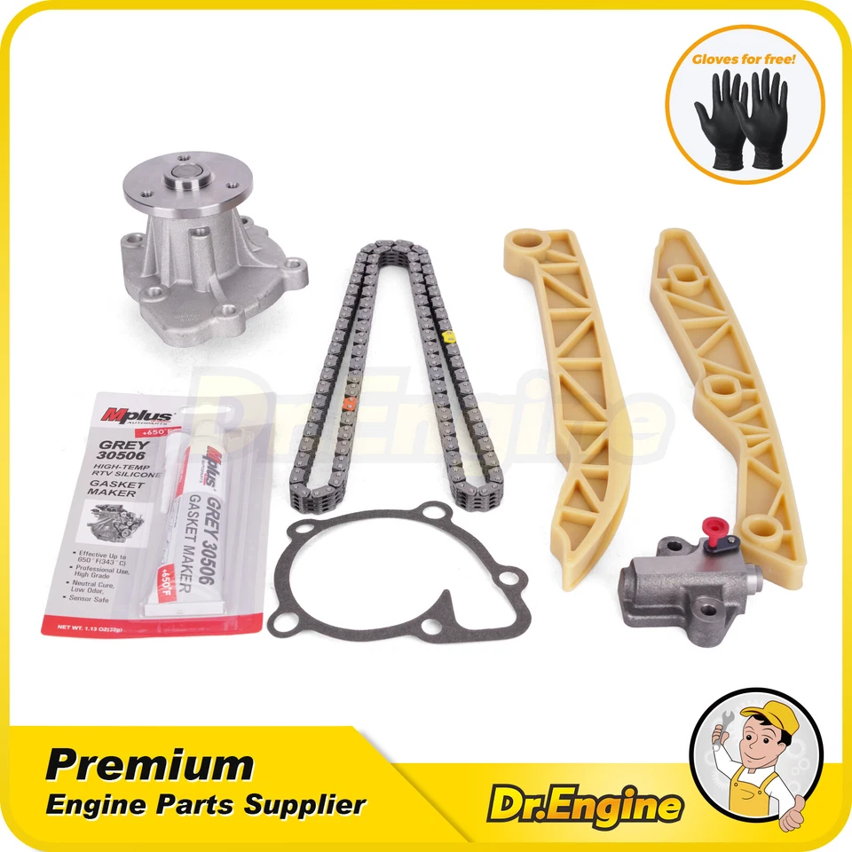 Kit de cadena de distribución bomba de agua para Chrysler Dodge Dart Jeep Cherokee Renegade 2,4 L Foto 1 de 4