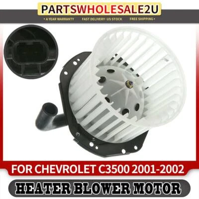 Motor calentador soplador HVAC delantero para Chevrolet C2500 C3500HD K2500 GMC Sierra 3500 Foto 1 de 4