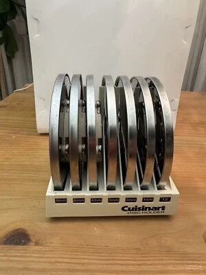 Cuisinart DLC-7 Disc SetFood Processor Blades Seven Discs READ DESCRIPTION - Image 1 of 4