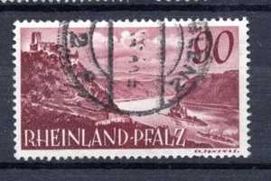 Ocupación Aliada, 1948 Zona Francesa Renania-Palatinado, 3er juego 6 Pfg., VF + usado - Imagen 1 de 1