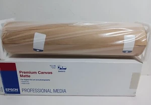 Epson Professional Premium Matte Canvas 13 x 20 ft Roll S045072 New - Picture 1 of 4