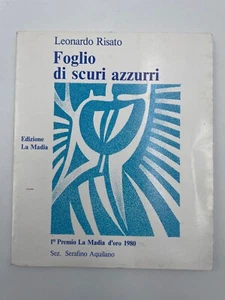 Foglio di scuri azzurri Leonardo Risato La Madia 1980 - Picture 1 of 3