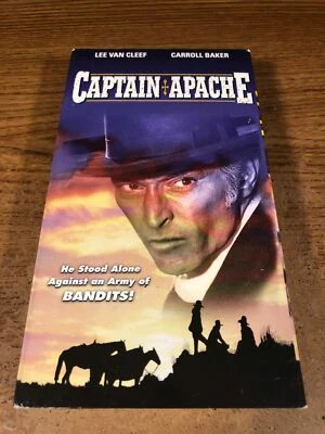 Captain Apache VHS VCR Video Tape Used Movie Carroll Baker - Image 1 of 4