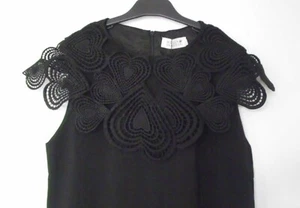 °° Molly Bracken - Vestido - negro - Bordes de corazón - sin mangas - diferentes tallas °° - Imagen 1 de 4