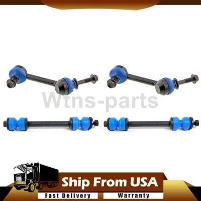 Kit de eslabones de barra estabilizadora delantera trasera Mevotech para Ford Crown Victoria 2003 2004 2005 Foto 1 de 4