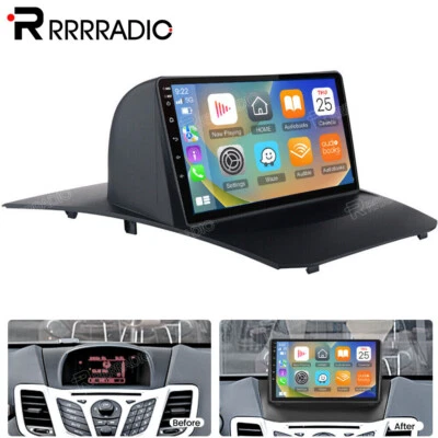 For Ford Fiesta 2009-2014 9" Android 13.0 Car Stereo Carplay Radio GPS WIFI RDS Foto 1 de 4