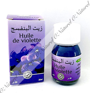 Huile de Violette 100% Naturelle 30ml Violet Oil, Aceite de Violeta