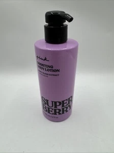 Victoria's Secret PINK Boosting Body Lotion in Super Berry - Picture 1 of 3