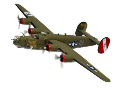Corgi 1/72 United States Army B-24H Liberator bomber 130 missions AA34019 Model - Image 1 of 4