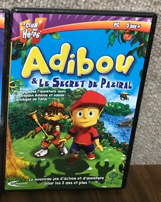 Adibou Le Secret De Paziral PC CD-ROM Französisch Spiel Cotel Mindscape NEU SEALED - Bild 1 von 4