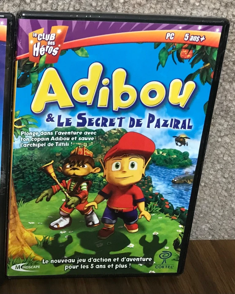 Adibou Le Secret De Paziral PC CD-ROM French Game Coktel Mindscape NEW SEALED - Image 1 of 4