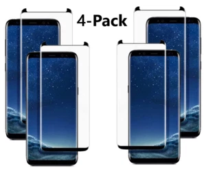 2x Fr Samsung Galaxy Note 9 S9/S8 Plus Case Friendly 9H Tempered Glass Protector - Picture 1 of 25