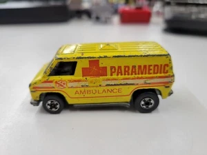 Vintage Hot Wheels 1974 Redline Paramedic  Van Hong Kong  - Picture 1 of 10