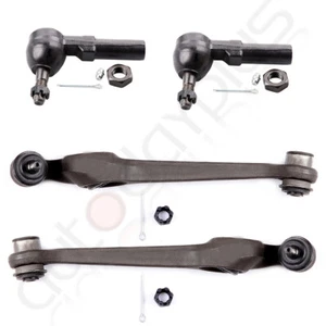 Front Lower Control Arm w/Ball Joint Tie Rod End Set for 91-02 Saturn SL/SL1/SL2 - Picture 1 of 8