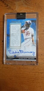 2023 TOPPS LUMINARIES BLUE EDDIE MURRAY AUTO/5 - Picture 1 of 2