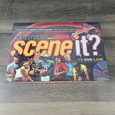 SCENE IT SPORTS Powered by ESPN The DVD Game Sports Trivia BRAND NEW Sealed - Image 1 of 4