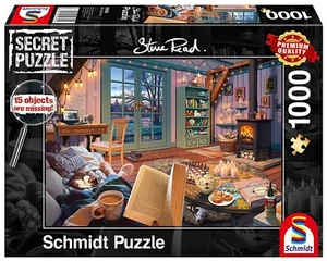 NEW Schmidt Jigsaw Puzzle 1000 Pieces 59655 At The Holiday Home Steve Reed - Picture 1 of 2