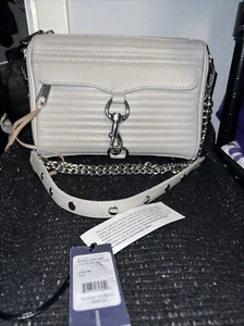 Renecca Minkoff Line Quilted Mini - Ash - Picture 1 of 8