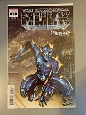 Immortal Hulk #19 - Signed by Al Ewing + COA! Spider-Man C Cover NM Marvel Comic