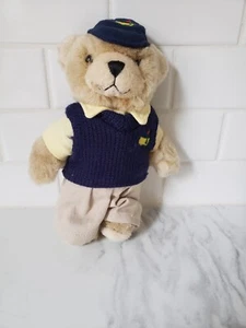 MASTERS Souvenir Bear Golf Teddy 7" Zach Johnson PGA Plush 2007 Collectible  - Picture 1 of 9