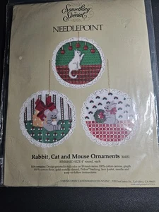 Candamar etwas Besonderes Nadelspitze Ornament Kit Hase, Katze und Maus  - Bild 1 von 6