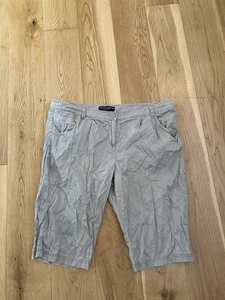 Beige Long Shorts Size 16 By Dorothy Perkins - Picture 1 of 8